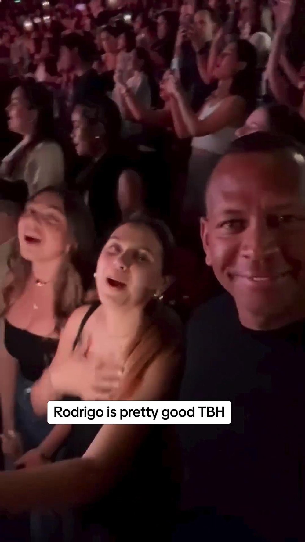 An Exhausted Alex Rodriguez Joins Daughter Ella at Olivia Rodrigo Concert Wish Me Luck 527