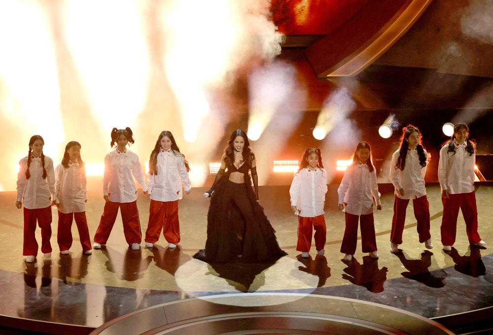 Becky G Performs The Fire Inside From Flamin Hot at the 2024 Oscars