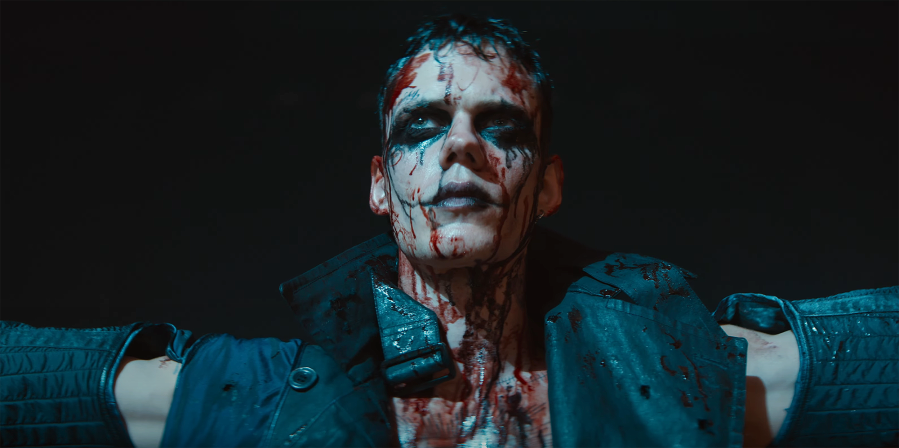 Bill Skarsgard and FKA Twigs Get Steamy in 1st Trailer for The Crow
