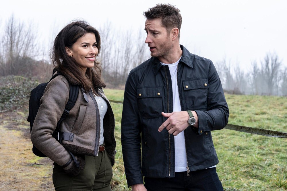 Breaking Down the Highlights From Justin Hartley and Wife Sofia Pernas Onscreen Tracker Reunion