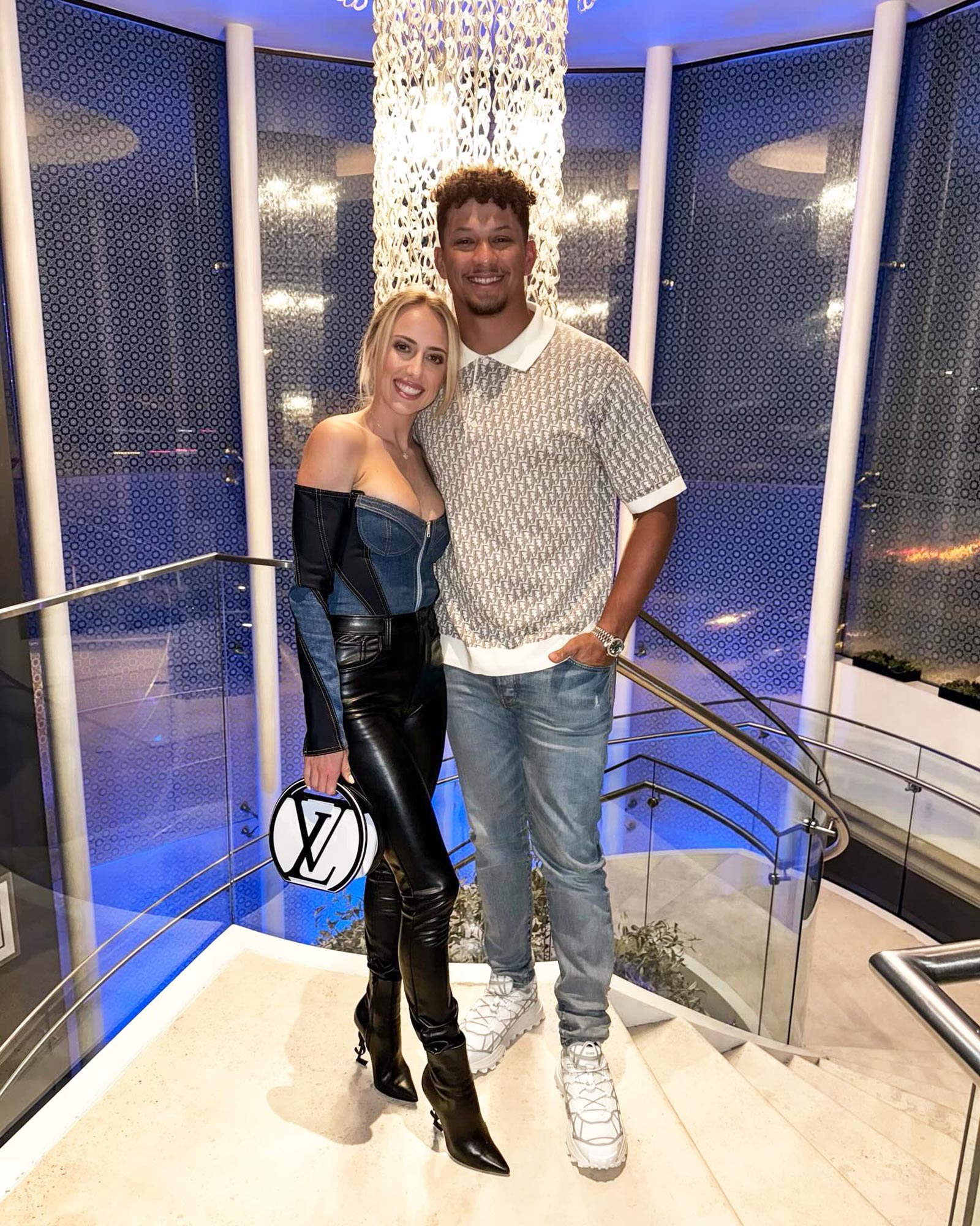 Brittany Mahomes Posts Throwback Pics of Chic Black Look on Night Out