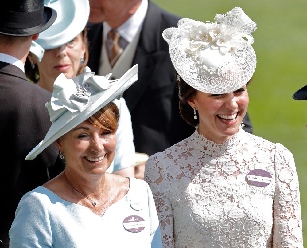 Carole Middleton Has Been By Kate Middletons Side During Private Cancer Battle Source
