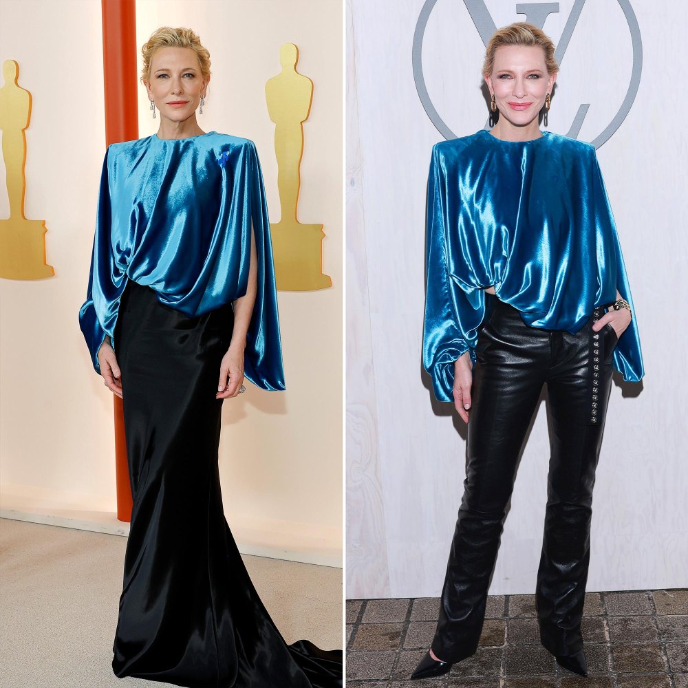 Cate Blanchett Reworks Oscars Outfit for Paris Fashion Week 499