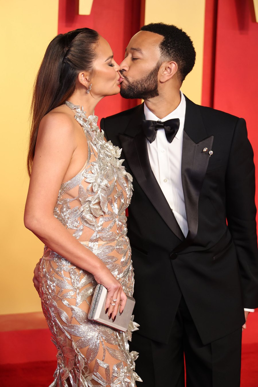 Chrissy Teigen and John Legend Vanity Fair 2024 Oscar Party Was Perfect Celeb Couple Date Night
