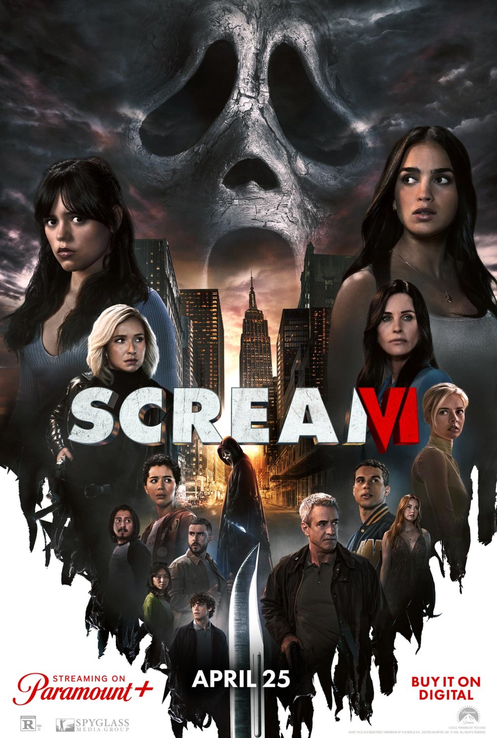 Courtney Cox est en pourparlers pour suivre Neve Campbell dans le retour de la franchise Scream