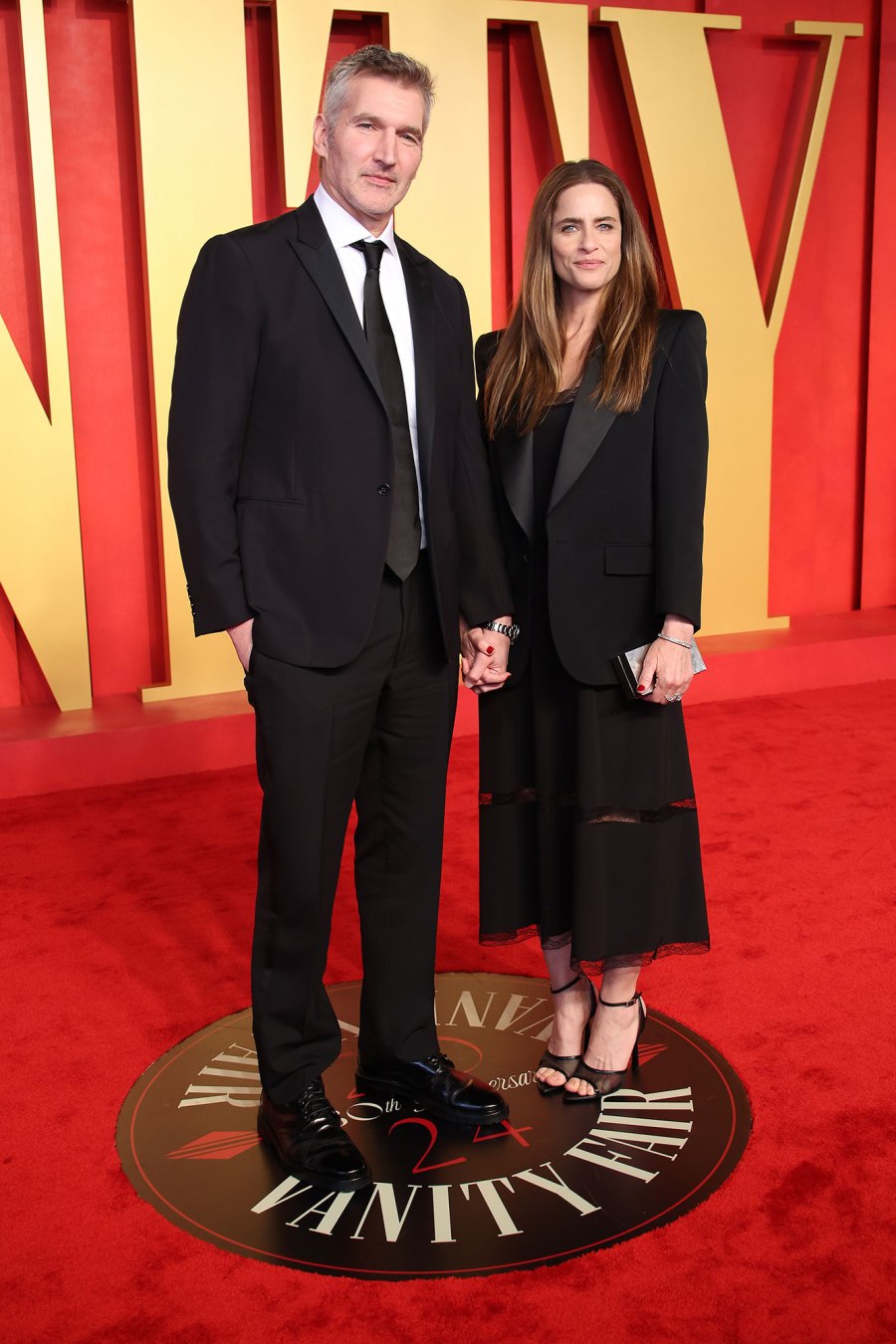 David Benioff and Amanda Peet Vanity Fair 2024 Oscar Party Was Perfect Celeb Couple Date Night