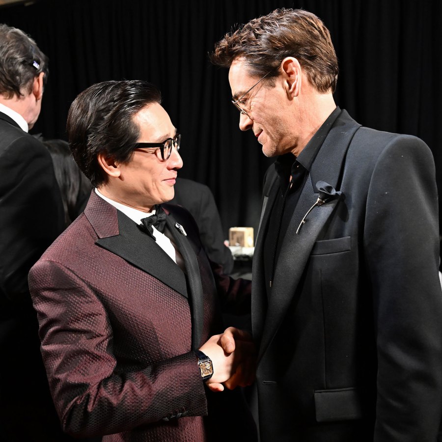 Did Robert Downey Jr Snub Ke Huy Quan After His 2024 Oscars Win 4