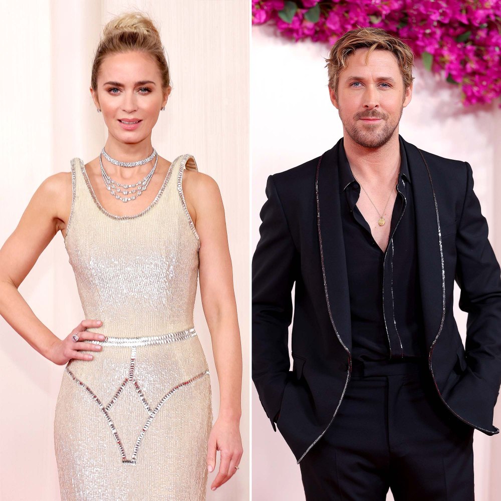 Emily Blunt and Ryan Gosling Trade Insults From Barbenheimer Rivalry to 2024 Oscars Stage