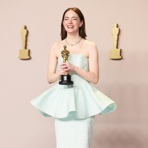 Emma Stone Says She Wouldve Busted the Most Industrial Zipper on the Planet during Im Just Ken