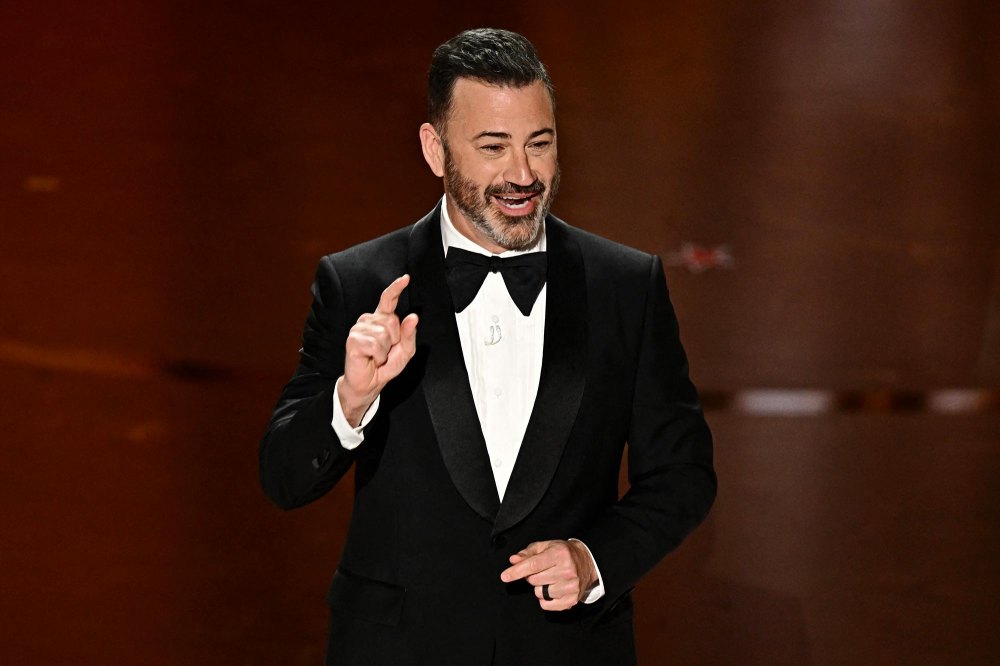 Feature Jimmy Kimmel Asks Robert Downey Jr If Drug Jokes Are Too on the Nose in 2024 Oscars Monologue