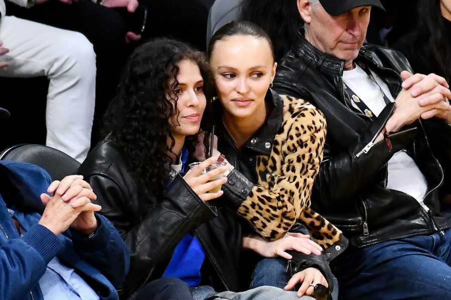 Feature Lily-Rose Depp and 070 Shake Spotted at LA Lakers Game