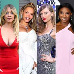 Feature Powerful Women Sydney Sweeney Beyonce Taylor Swift Simone Biles