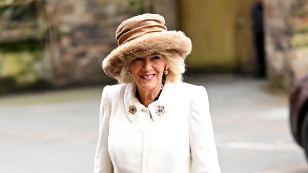 Feature Queen Camilla Attends The Royal Maundy Service At Worcester Cathedral