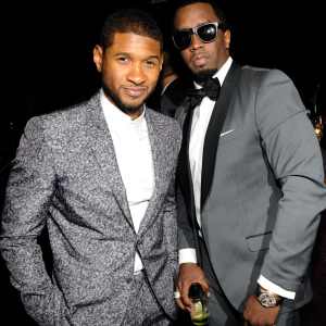 Usher and Diddy