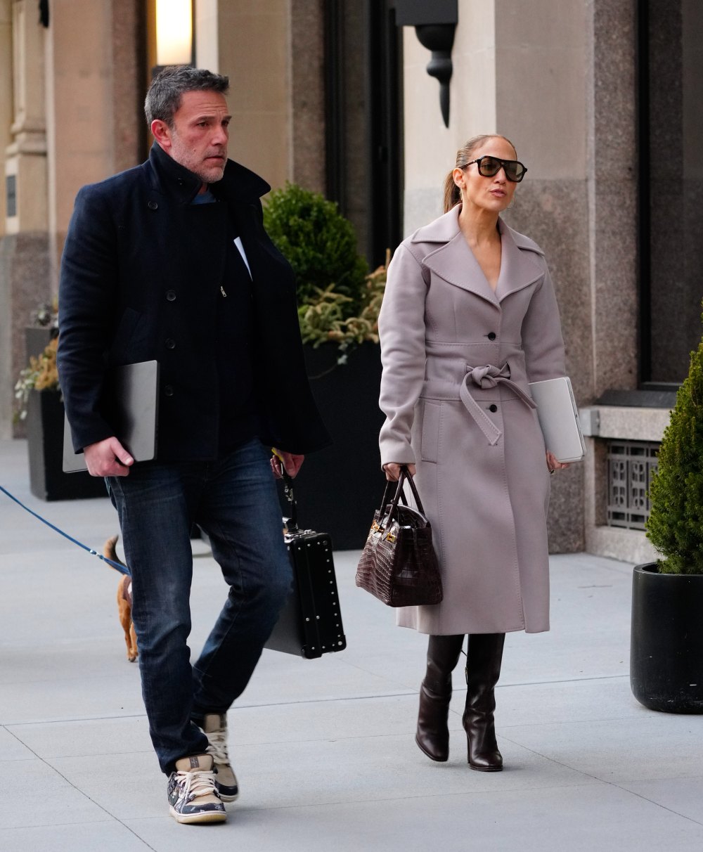 Celebrity Sightings In New York City - March 29, 2024, Jennifer Lopez and Ben Affleck