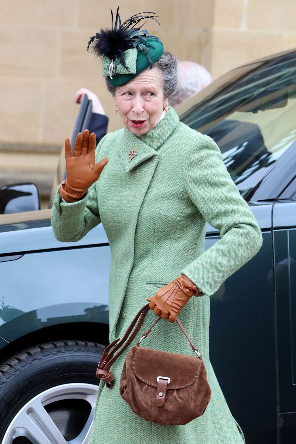 Royals Attend Easter Service Without Kate Middleton, Prince William 7 Princess Anne