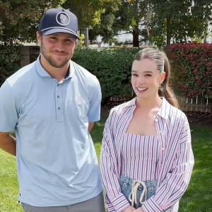 Hailee Steinfeld Joins Josh Allen at His Pregnant Sister Sex Reveal Party