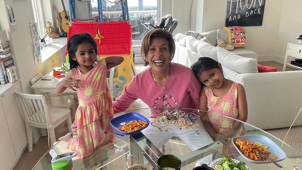Hoda Kotb Encourages Daughters to Share During Apartment Easter Egg Hunt