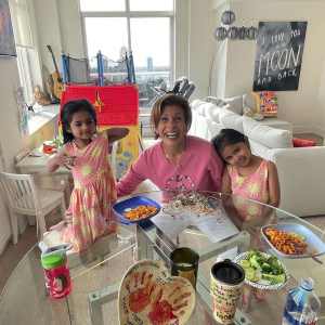Hoda Kotb Encourages Her Daughters to Share During Easter Egg Hunt in Apartment
