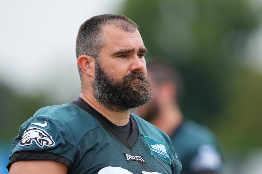 Jason Kelce Admits Hes Gone to the Eagles Weight Room Following Retirement Im a Creature of Habit
