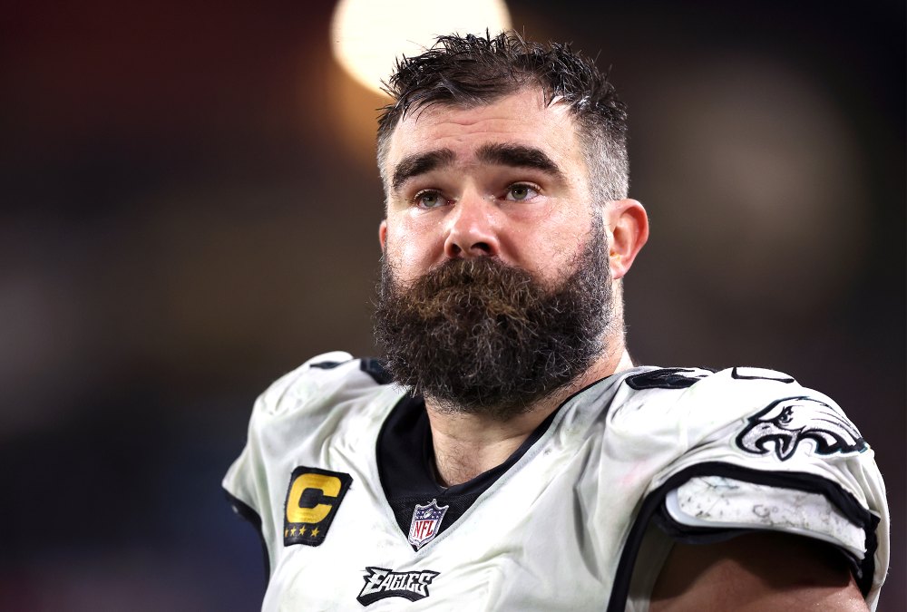 Jason Kelce Gets Choked Up Remembering 1st Night He Met Wife Kylie Kelce I Knew Right Away