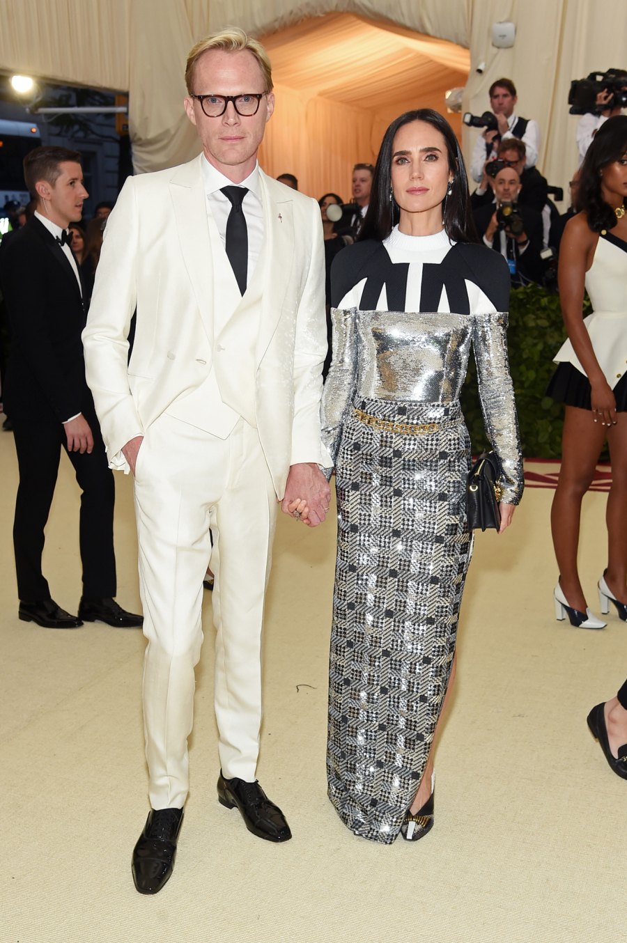 Jennifer Connelly and Paul Bettany Best Coordinated Couple Moments in Louis Vuitton