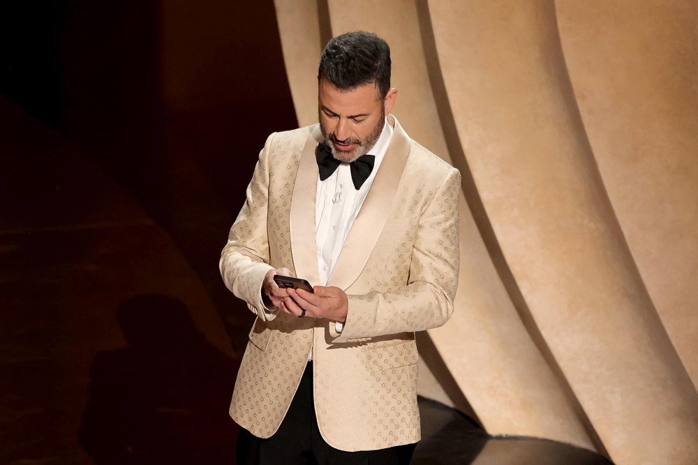 Jimmy Kimmel Says He Was Told Not to Read Donald Trump s Message at 2024 Oscars Yes I Am 853