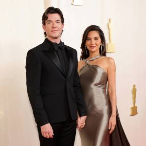 John Mulaney and Olivia Munn Hold Hands on 2024 Oscars Red Carpet