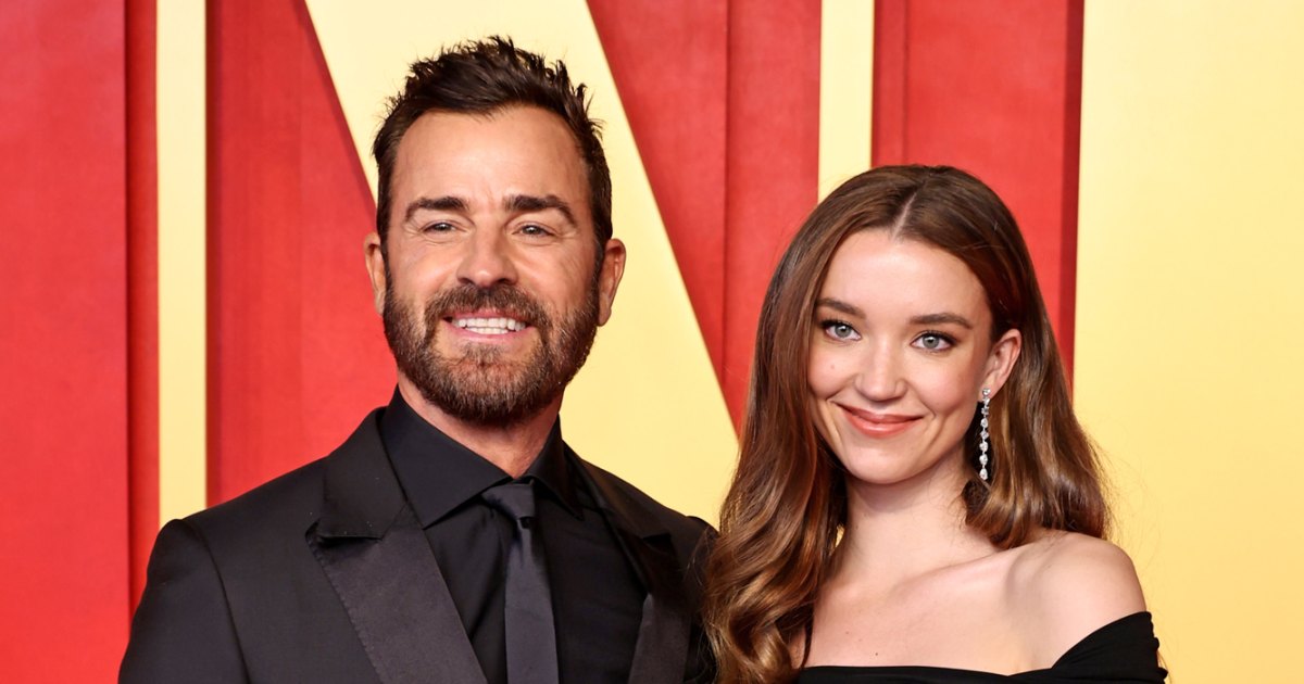 Justin Theroux, Nicole Brydon Bloom Make Red Carpet Debut at Oscars Party Justin Theroux, Nicole Brydon Bloom Make Red Carpet Debut at Oscars Party