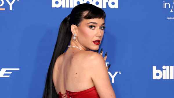 Katy Perry Thong on Billboard Women in Music Red Carpet