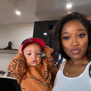 Keke Palmer Shares Video of 1 Month Old Son Leo Uttering His First Word 776