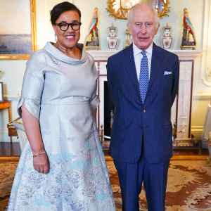 King Charles III Hosts Baroness Patricia Scotland at Palace Continues Appearances During Cancer Battle 029