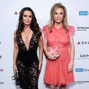 Kyle Richards and Kathy Hilton Pose on Red Carpet Together