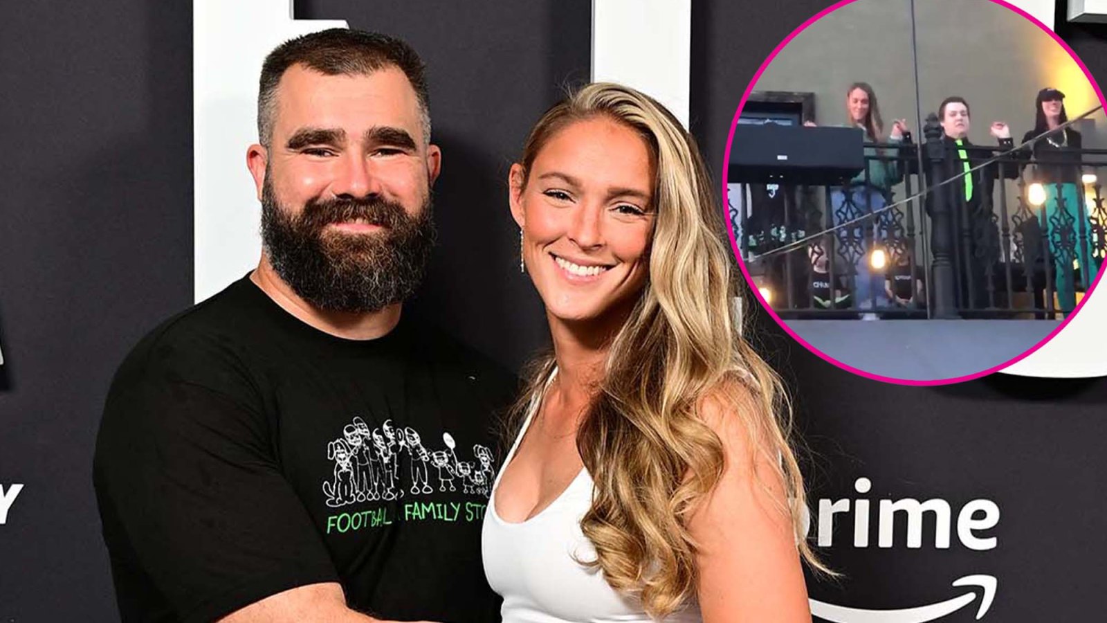 Kylie Kelce Nails Irish Step Jig on St Patrick s Day After Jason Kelce Pranks Her Into Dancing