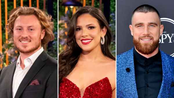 Love is Blinds Johnny McIntyre and Amy Cortes React to Travis Kelce Watching the Show