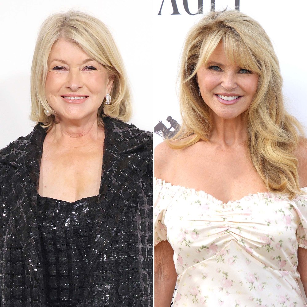 Martha Stewart and Christie Brinkley Pose for SI s 60th Anniversary Shoot