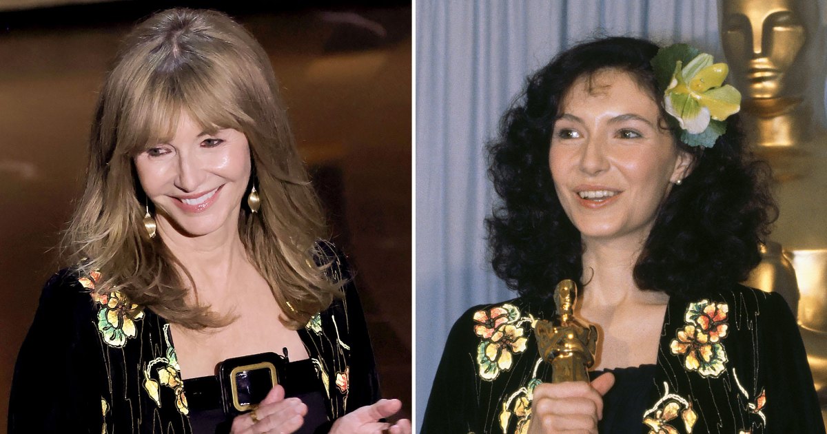 Mary Steenburgen Presents Oscar in Floral Jacket She Wore at 1981 Ceremony Mary Steenburgen Presents Oscar in Floral Jacket She Wore at 1981 Ceremony