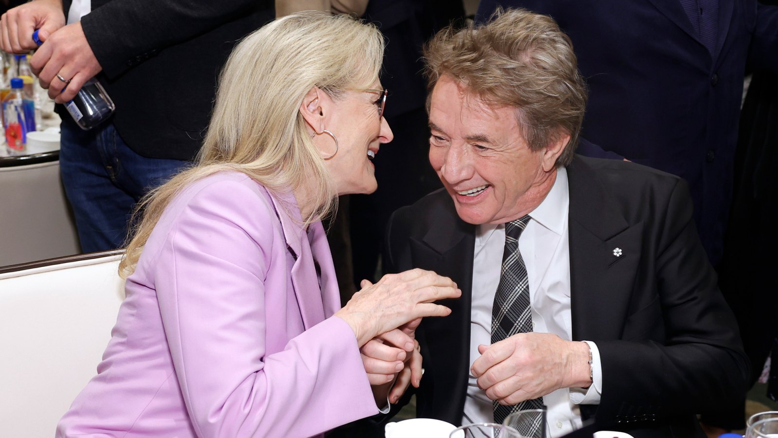 Meryl Streep and Martin Short See ‘Merrily We Roll Along’ on Broadway After Denying Romance Rumors