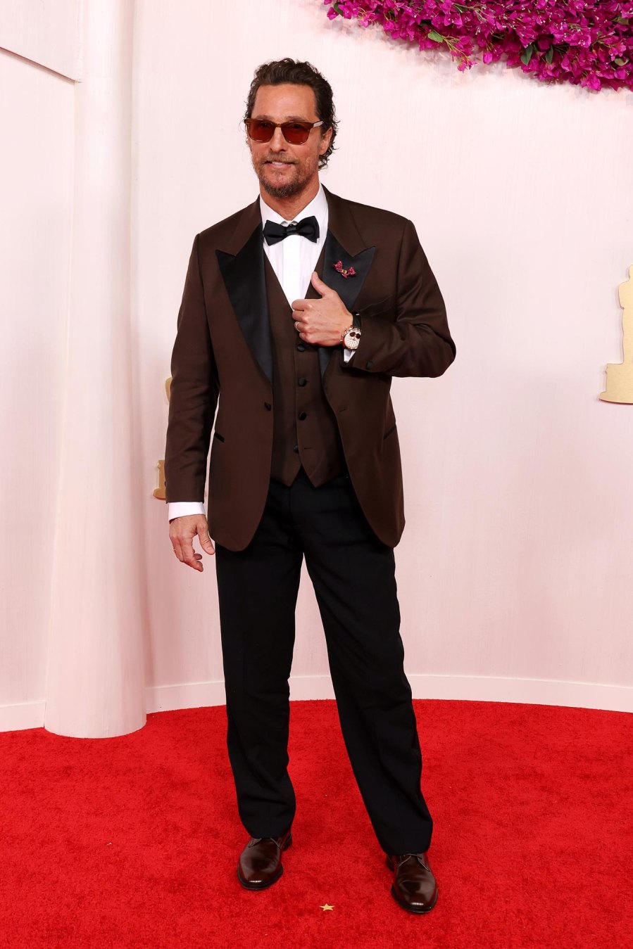 Oscars 2024 Red Carpet 96th Annual Academy Awards Arrivals 765 Matthew McConaughey