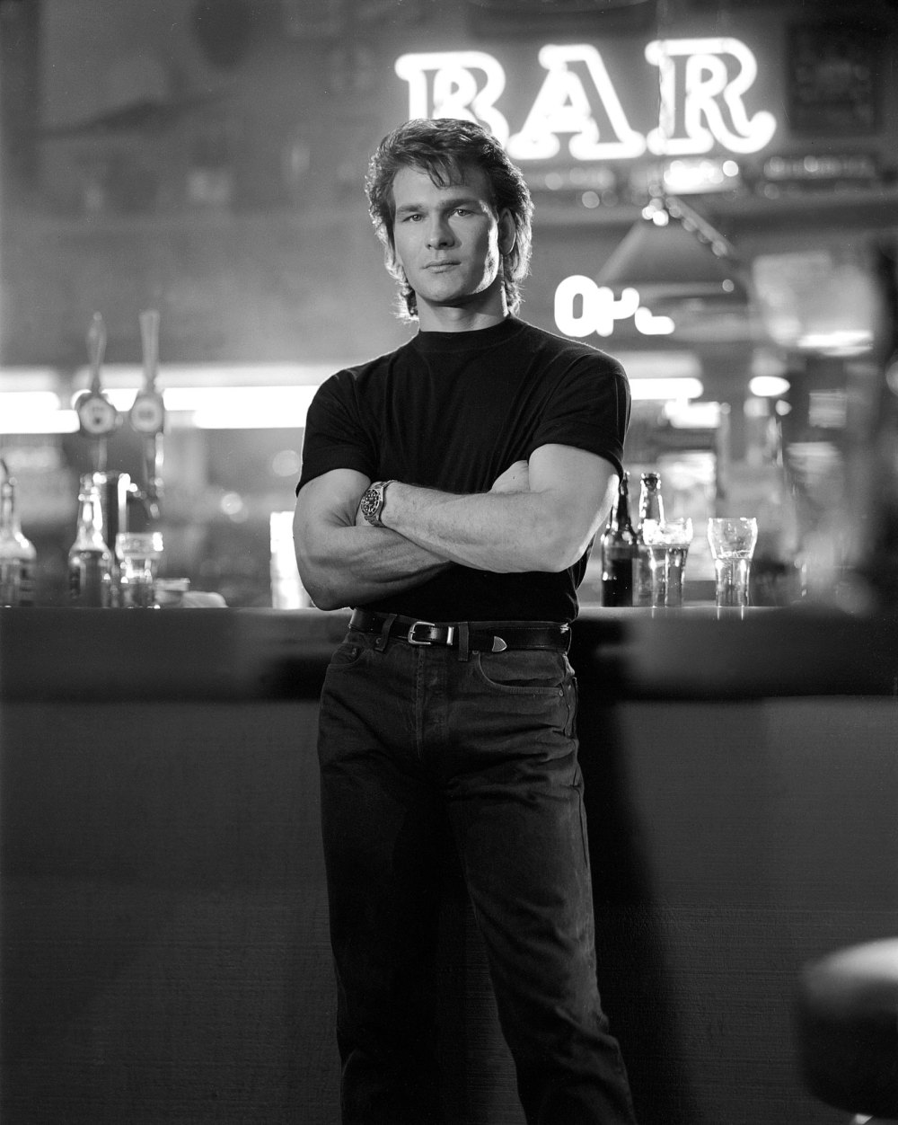 Patrick Swayze was honored at the Road House Remake premiere in New York, Be Nice 283
