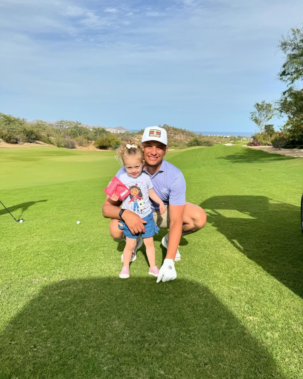 Patrick and Brittany Mahomes Tropical Vacay Included Golfing With the Kids