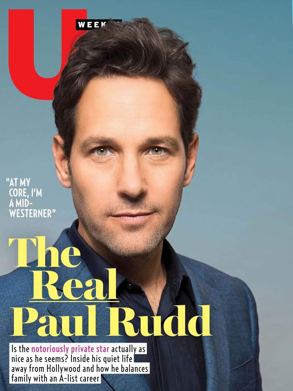 Paul Rudd Us Weekly Cover 2414 No Chip