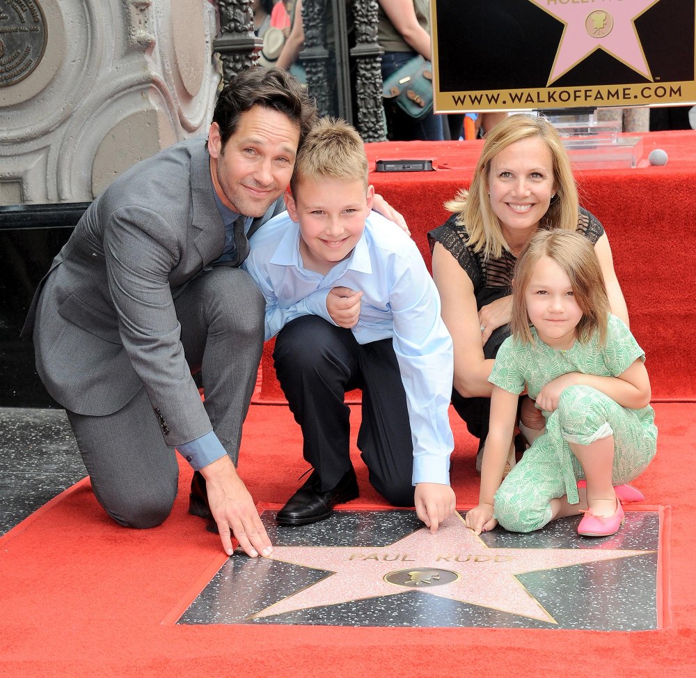 Paul Rudd and Julie Yaeger Jack and Darby Hollywood Walk Of Fame Paul Rudd Us Weekly Cover 2414