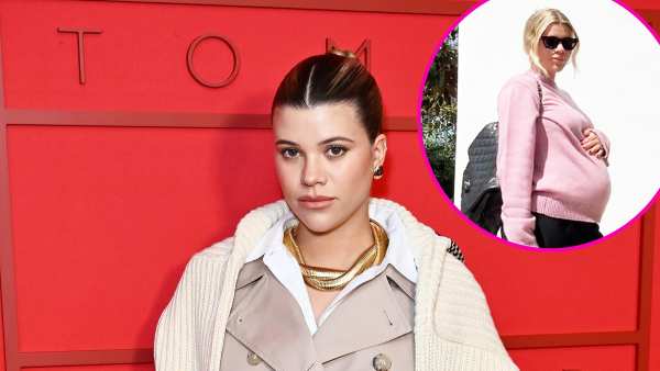 Pregnant Sofia Richie is Pretty in Prink While Showing Off Her Spring Style