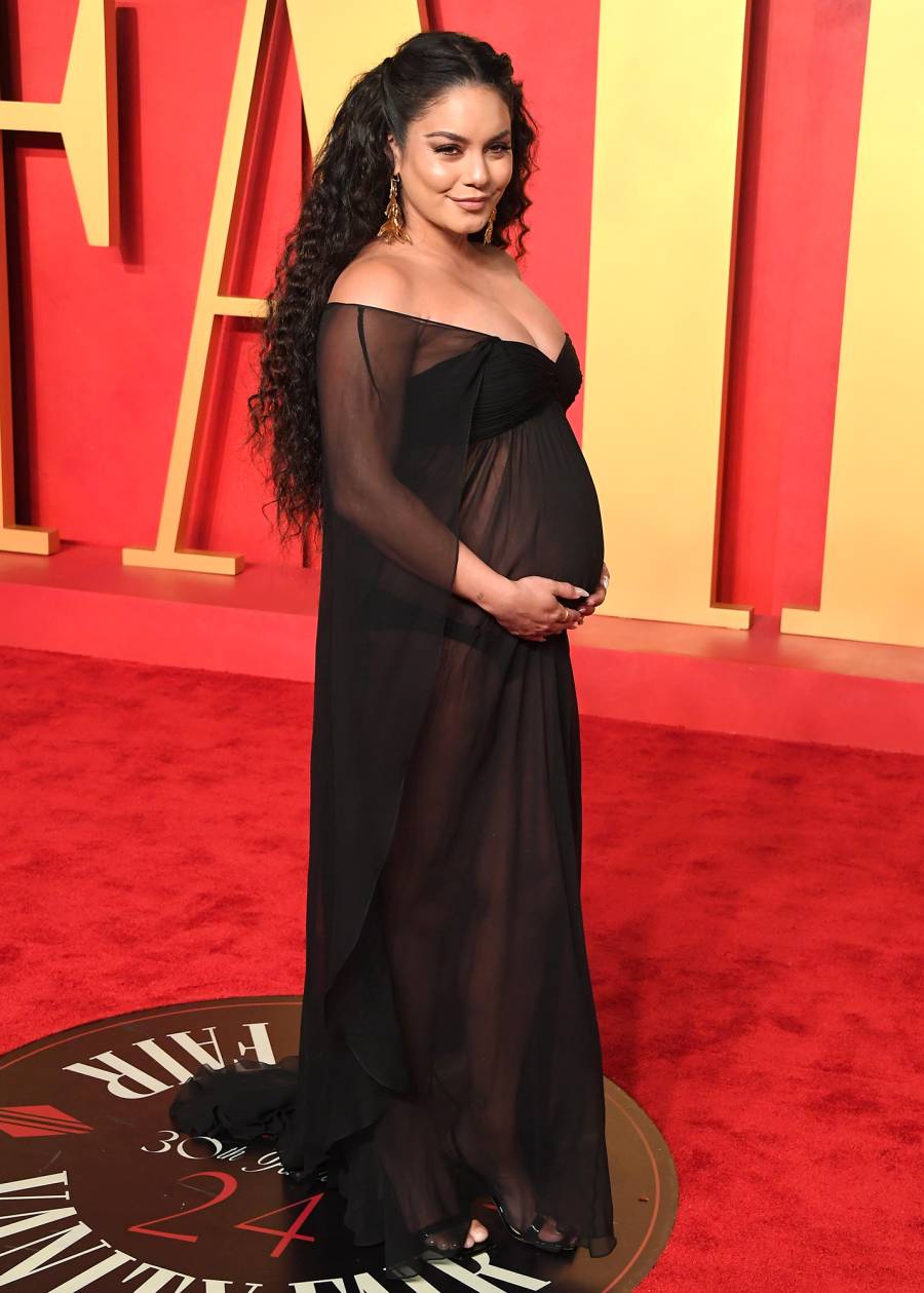 Pregnant Vanessa Hudgens' Baby Bump Album Before Welcoming 1st Child With Husband Cole Tucker