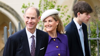 Prince Edward and Duchess Sophie Join Royals for Easter Sunday Service