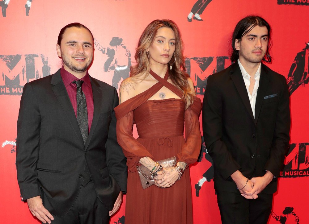 Prince Paris and Bigi walked the red carpet together in London on Wednesday night 635