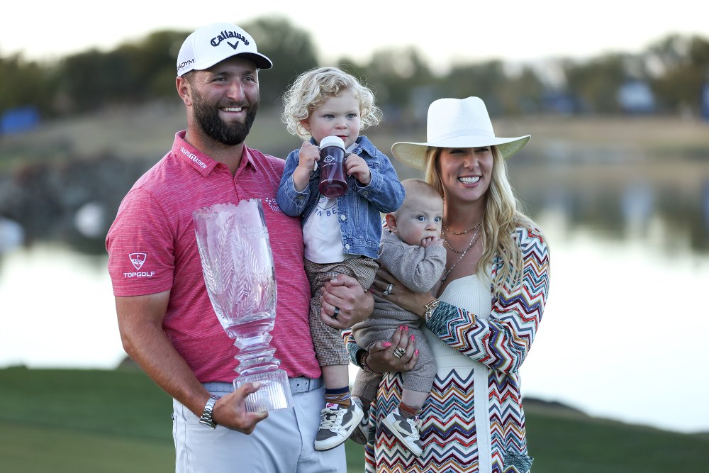 Pro Golfer Jon Rahm and Wife Kelley Cahill Are Expecting 3rd Baby: 'Moving to Zone Defense'