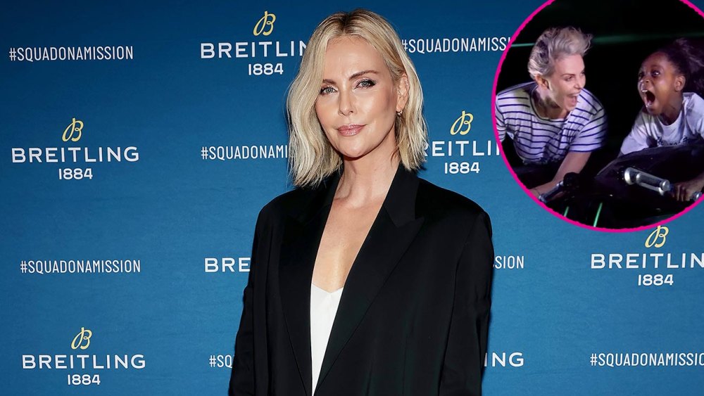 Charlize Theron Shares Glimpses of Daughters in ‘Spring Break Mode’