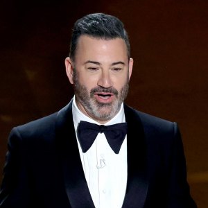 Promo Jimmy Kimmel Praises Barbie Greta Gerwig and Margot Robbie at 2024 Oscars